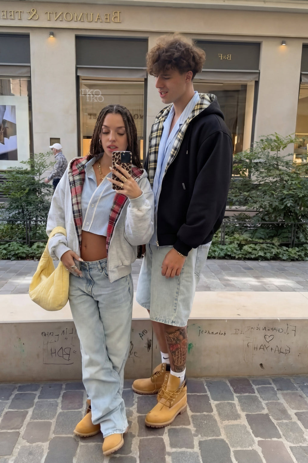 Sudadera con cremallera "Phantom"