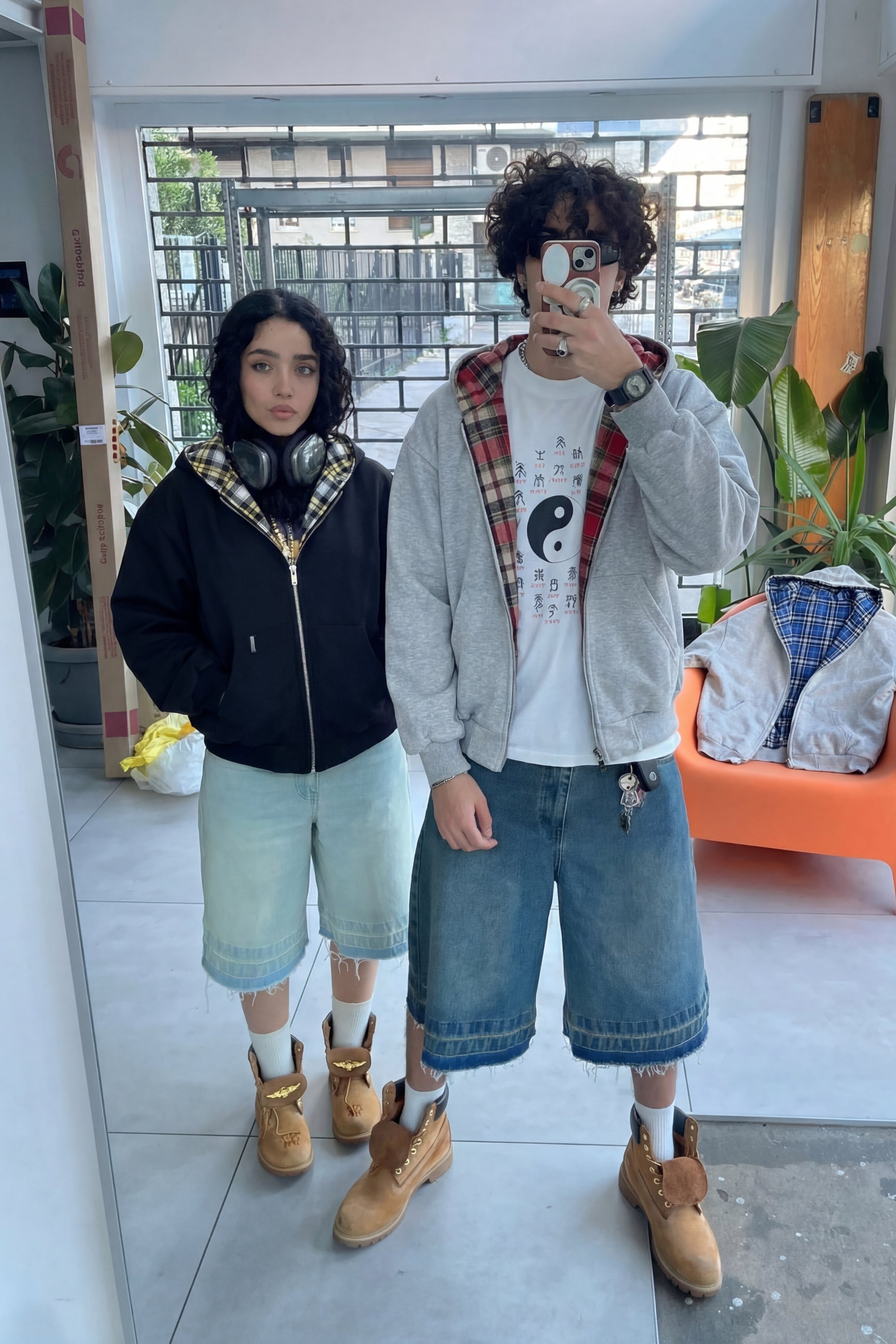 Sudadera con cremallera "Phantom"