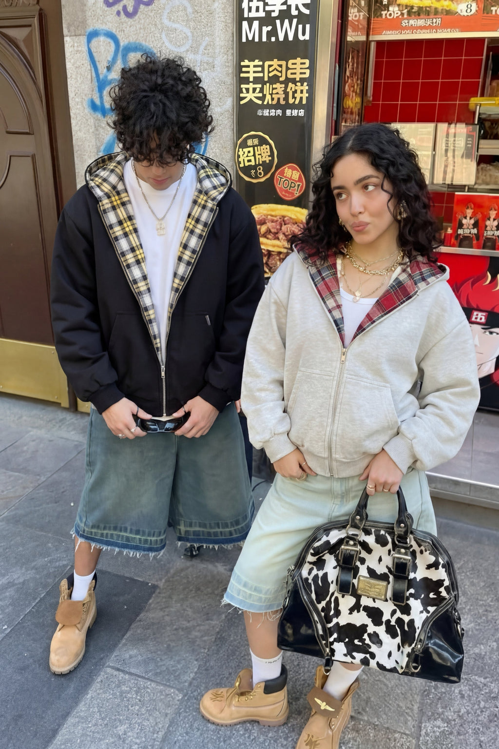 Sudadera con cremallera "Phantom"