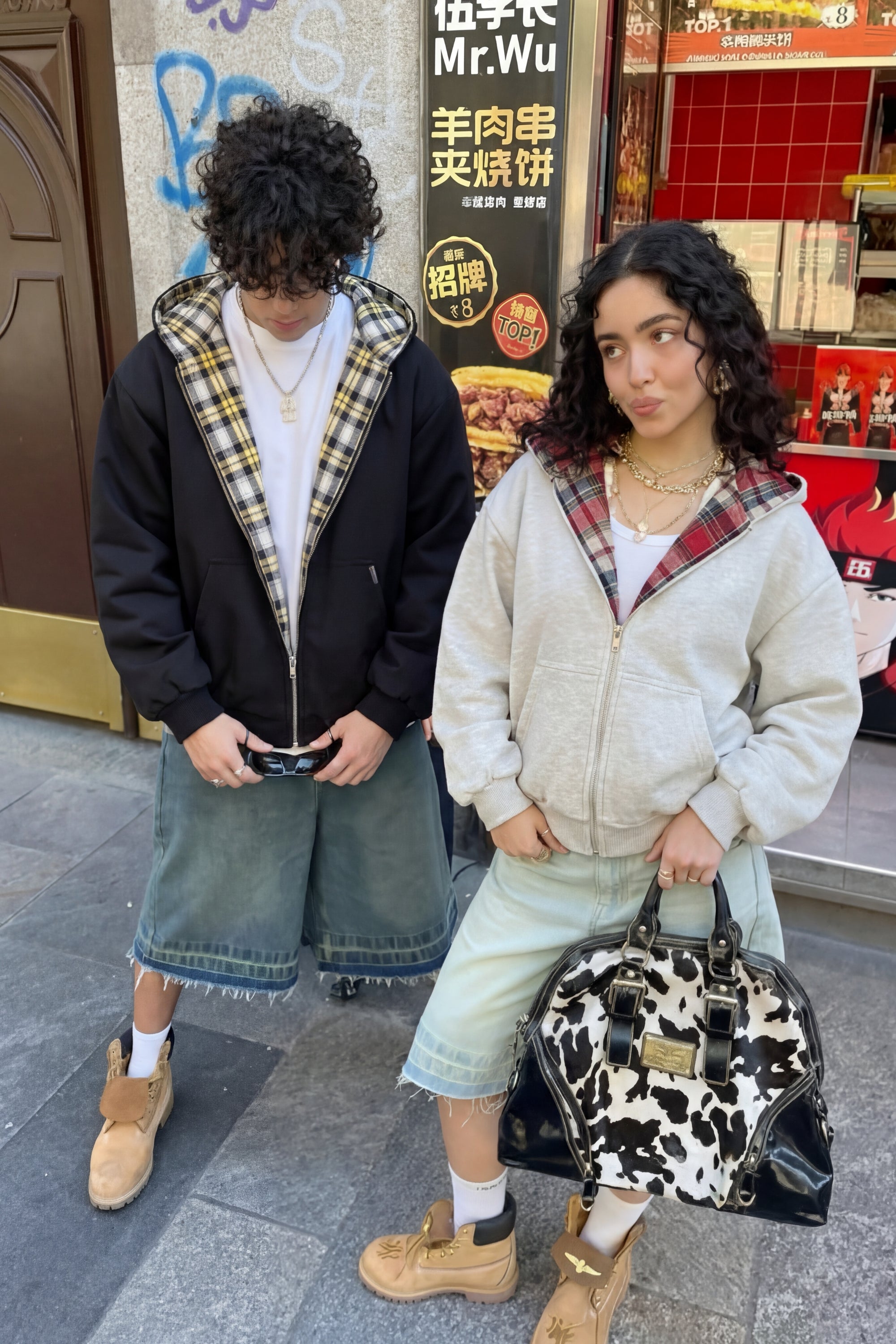 Sudadera con cremallera "Phantom"