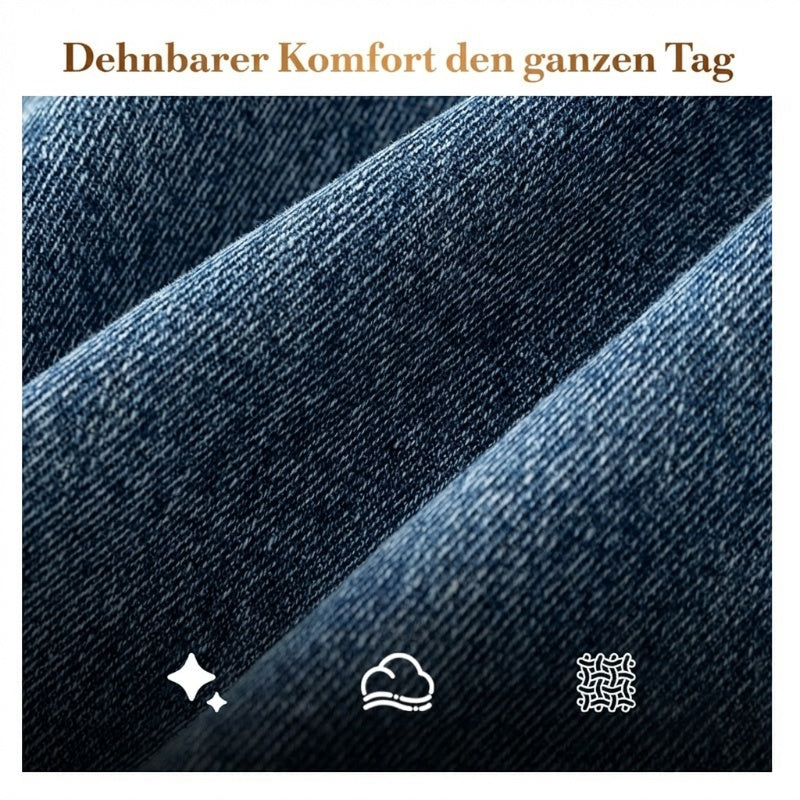 💕Frühlingsneuheit👖Stretch-Schlagjeans mit hohem Bund