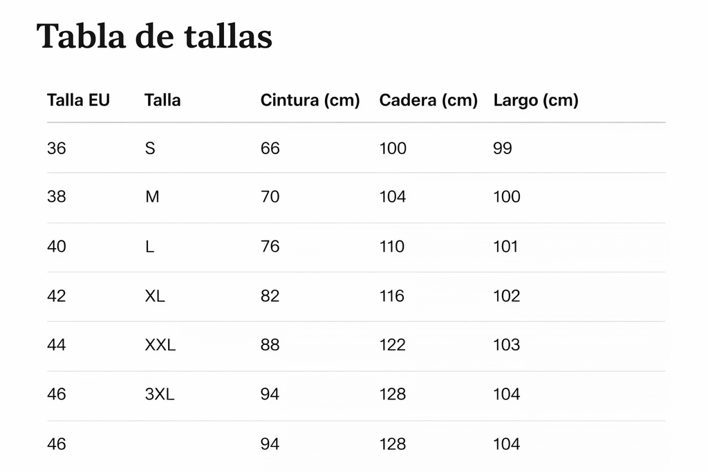 Pantalones vaqueros cruzados