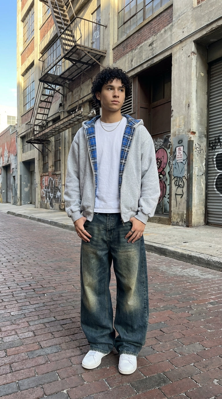 Sudadera con cremallera "Phantom"