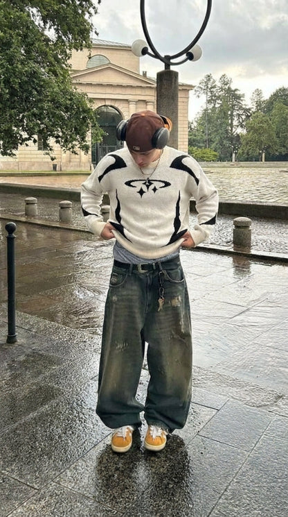 Jersey de punto "Estrella Circular"