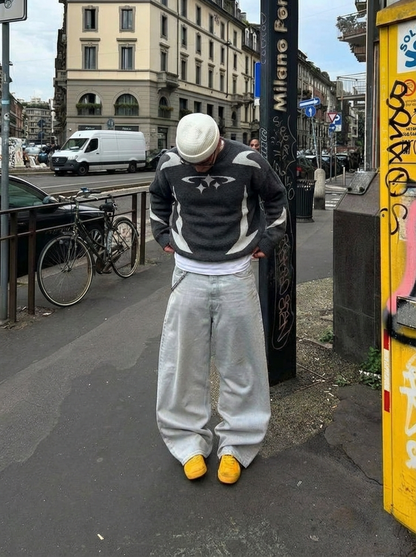 Jersey de punto "Estrella Circular"