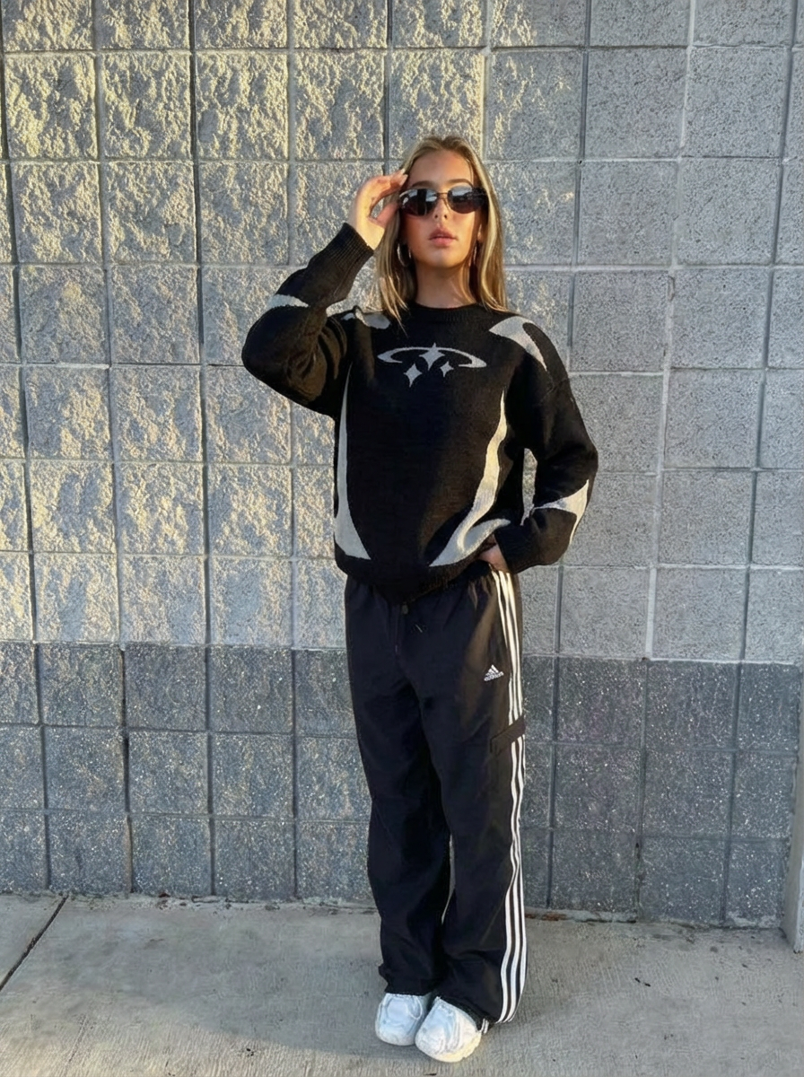 Jersey de punto "Estrella Circular"