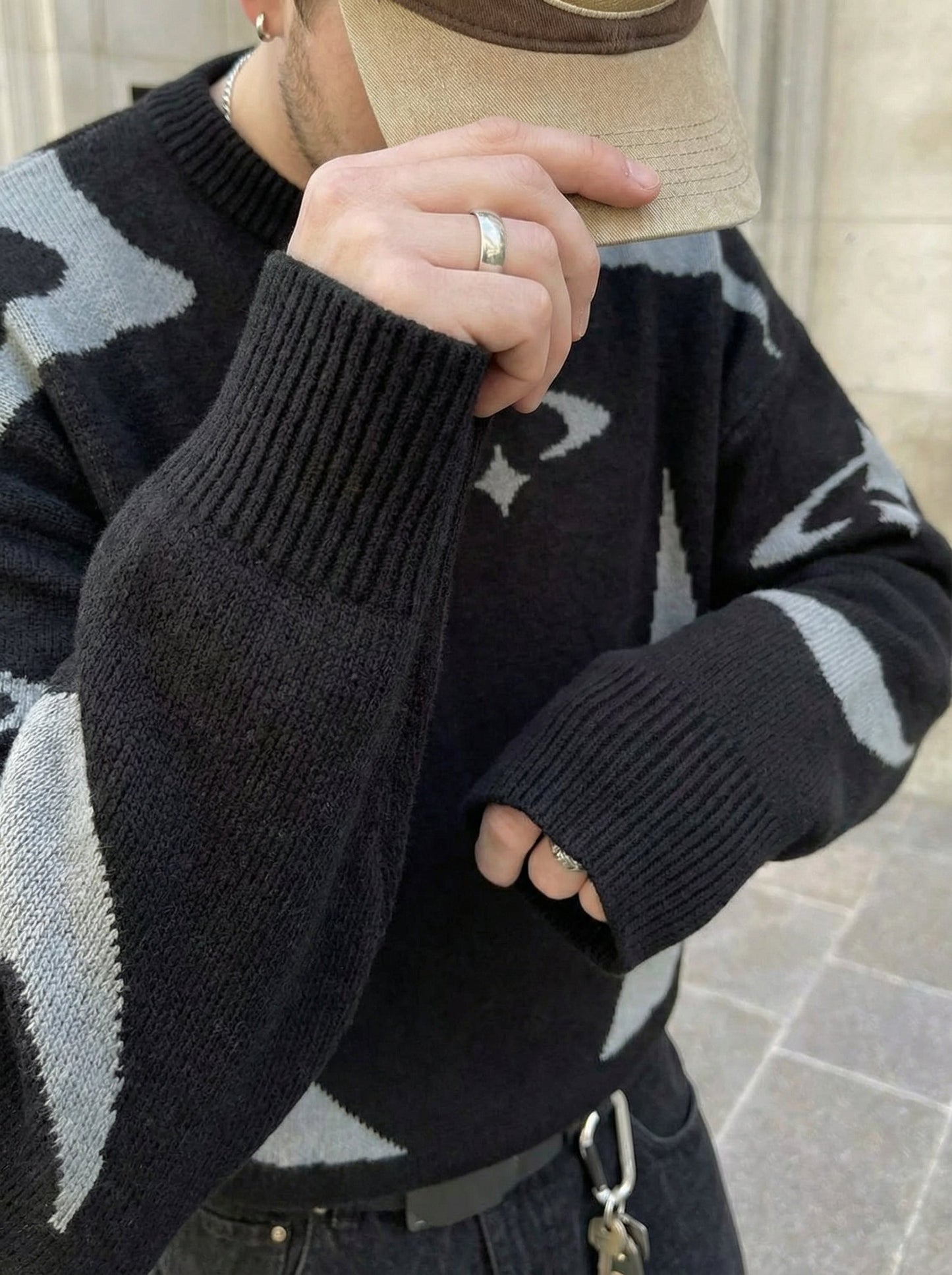 Jersey de punto "Estrella Circular"