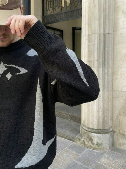 Jersey de punto "Estrella Circular"